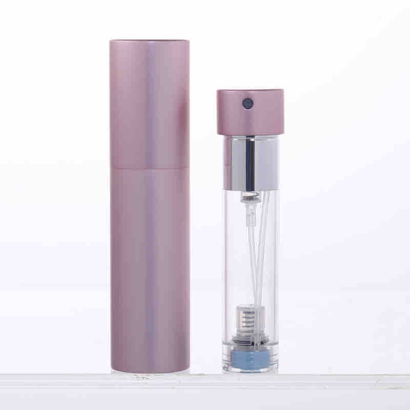 Refillable Travel Perfume Atomizer Gold, Black, Silver & Pink | Portable Mini Spray Bottle 5ml