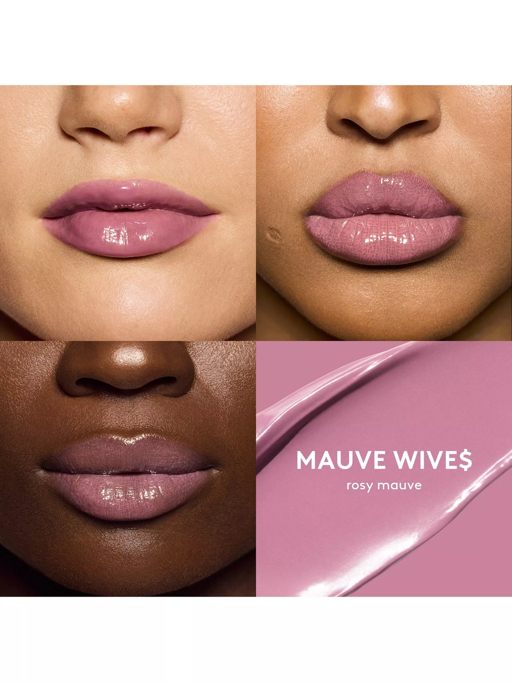 Fenty Beauty Cream Lip Gloss Bomb, mauve wive$,