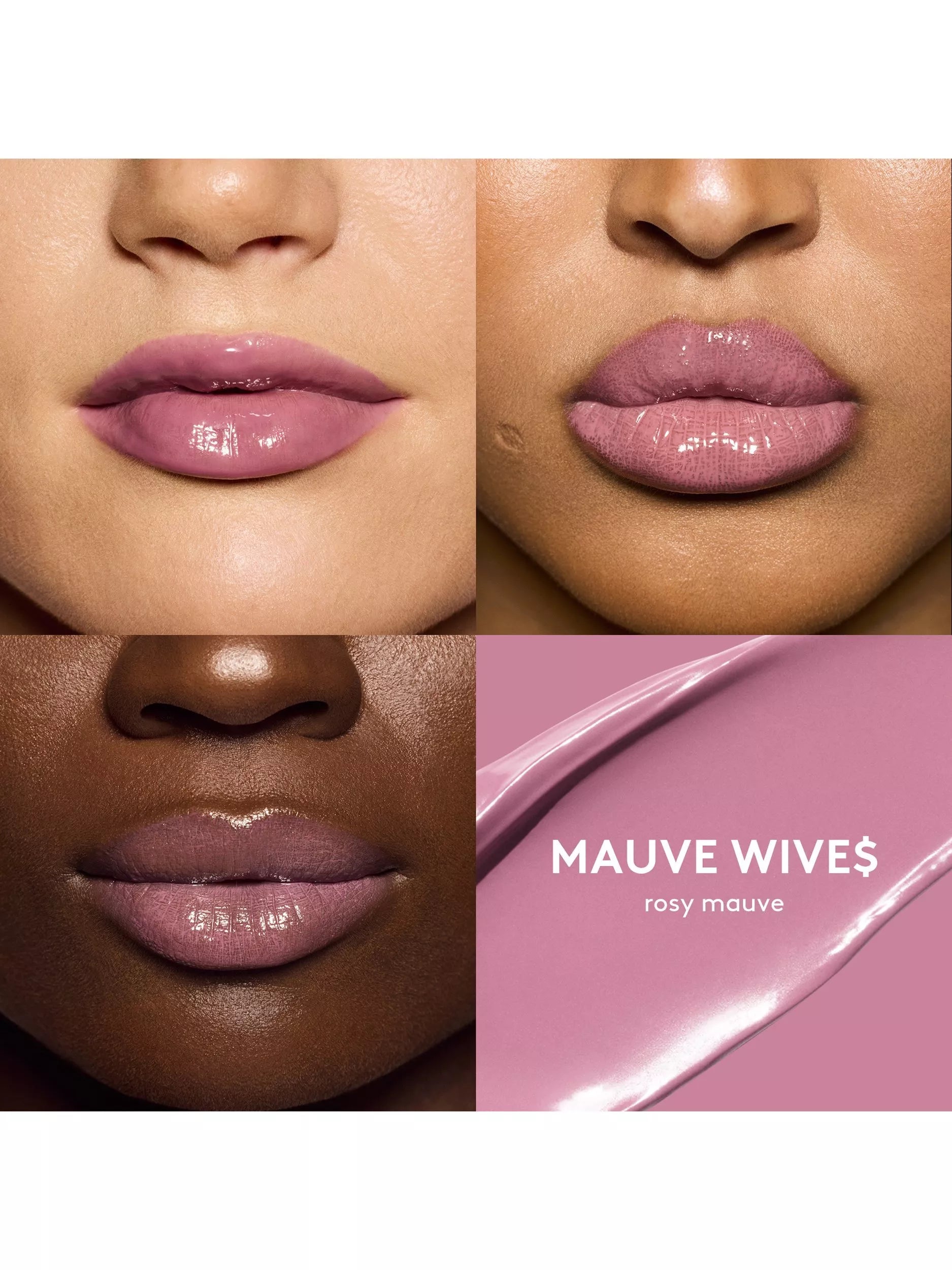 Fenty Beauty Cream Lip Gloss Bomb, mauve wive$,