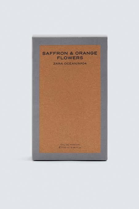 Zara SAFFRON & ORANGE FLOWERS 100ML